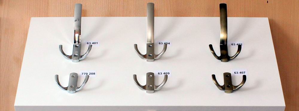 770208 dvojháček kov chrom