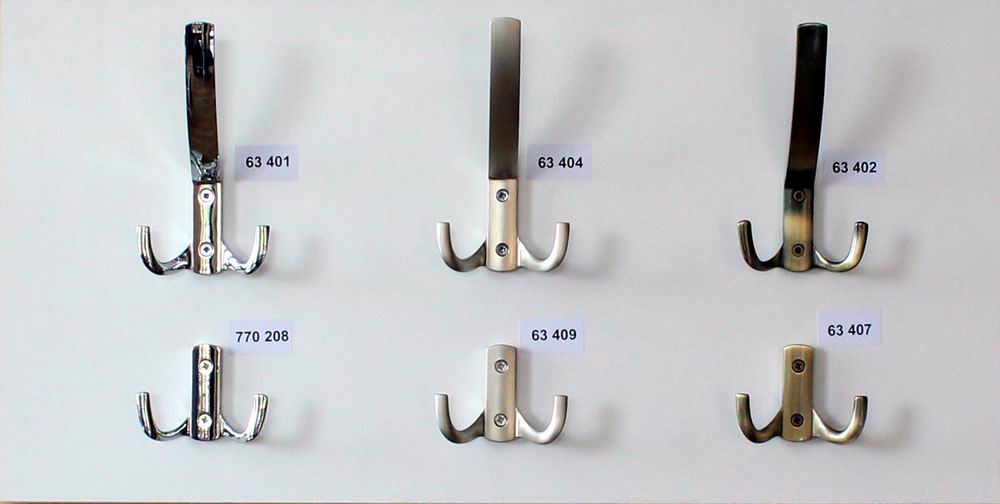 770208 dvojháček kov chrom