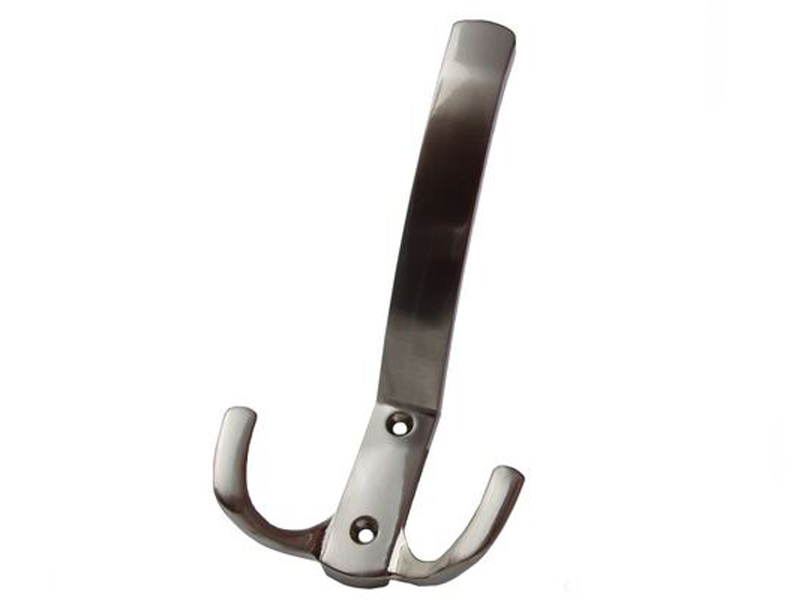 770216 věšák kov broušený nikl