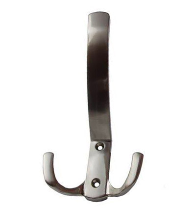 770218 věšák kov mat broušený nikl