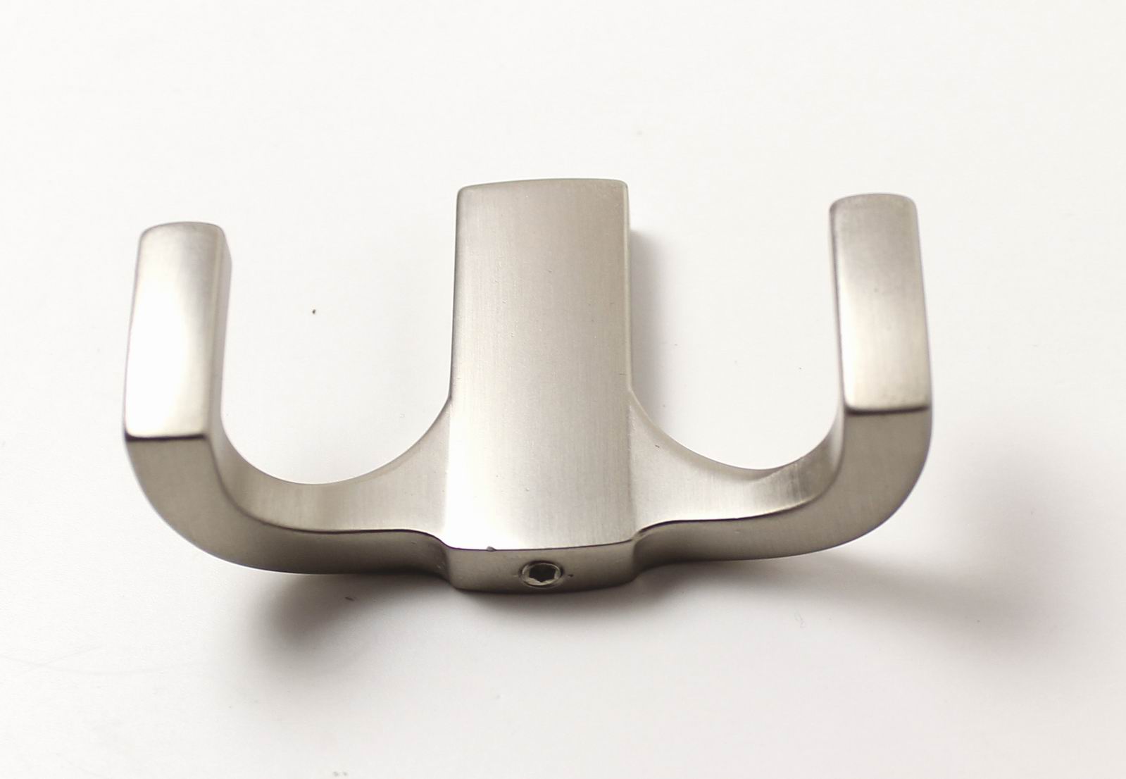 770238 dvojháček kov mat broušený nikl-8small