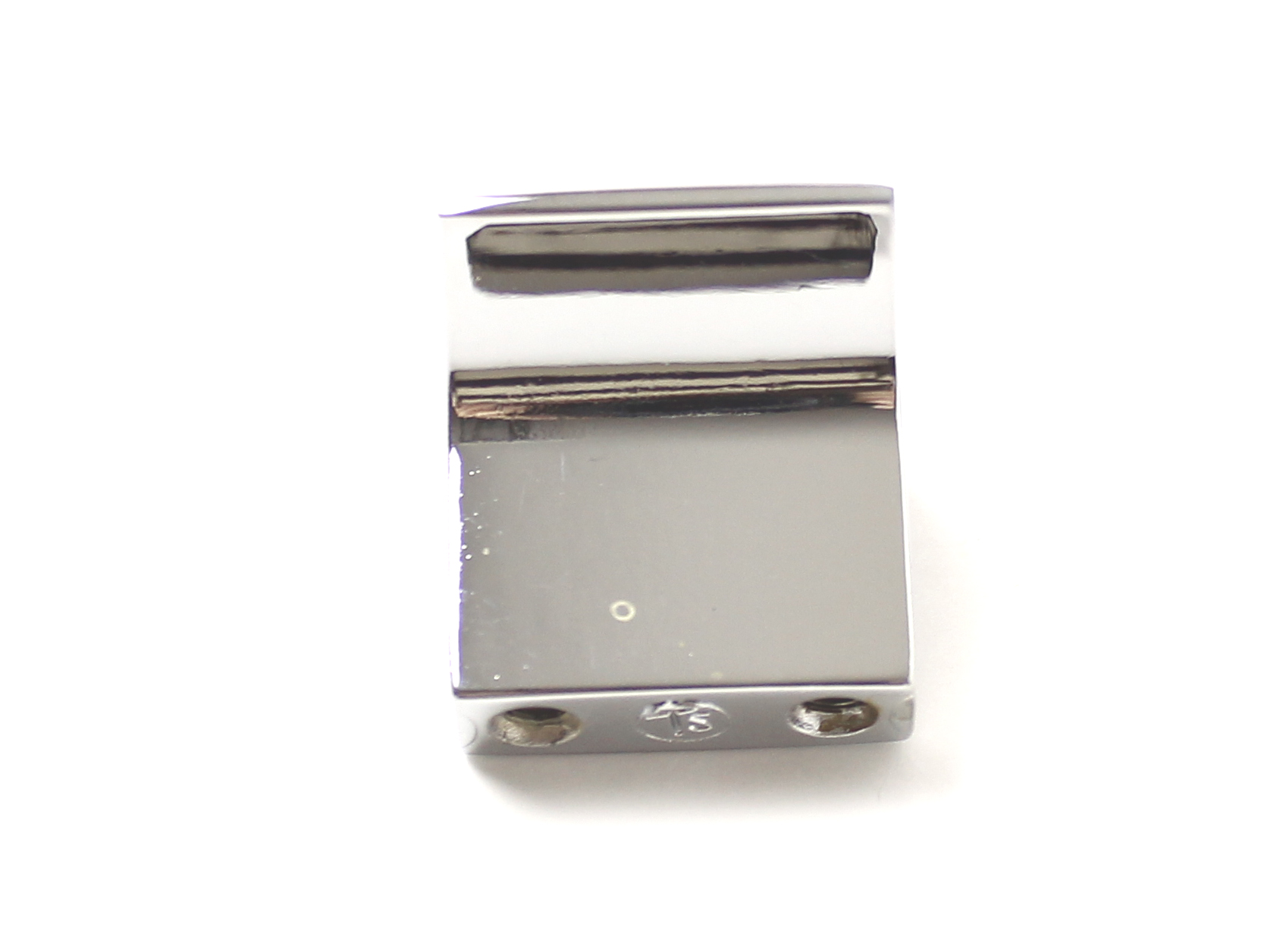 770310 knopka kov rozteč 16mm lesklý chrom