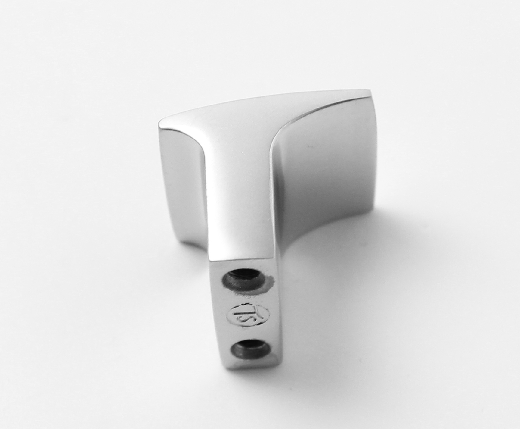 770311 knopka kov rozteč 16mm matný chrom