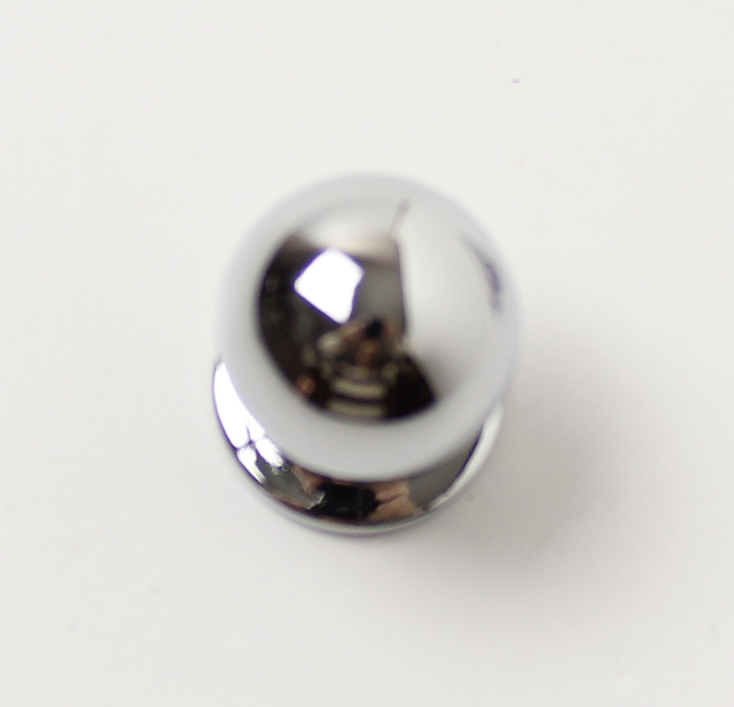 770313 knopka kulička pr.19mm lesklý chrom