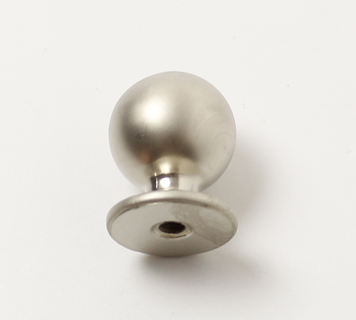 770315 knopka kulička pr.19mm satén nikl