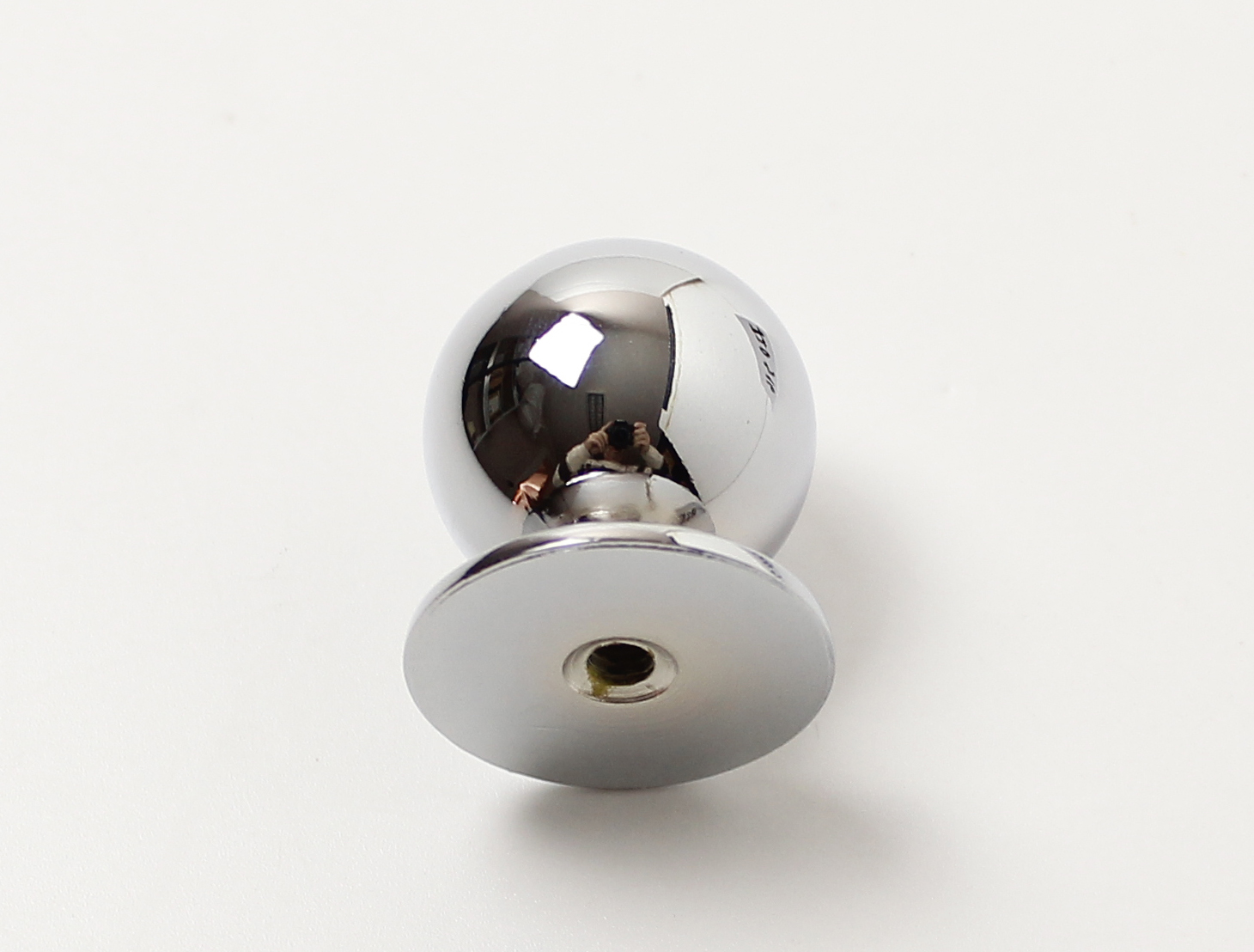 770316 knopka kulička pr.23mm lesklý chrom