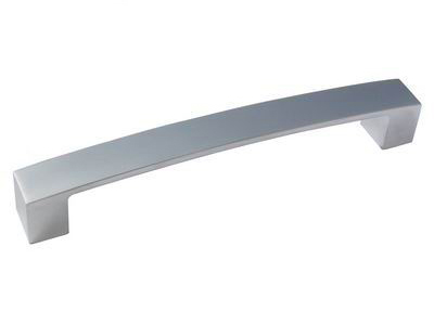 770371 úchytka  KAREL rozteč 128mm broušený nikl