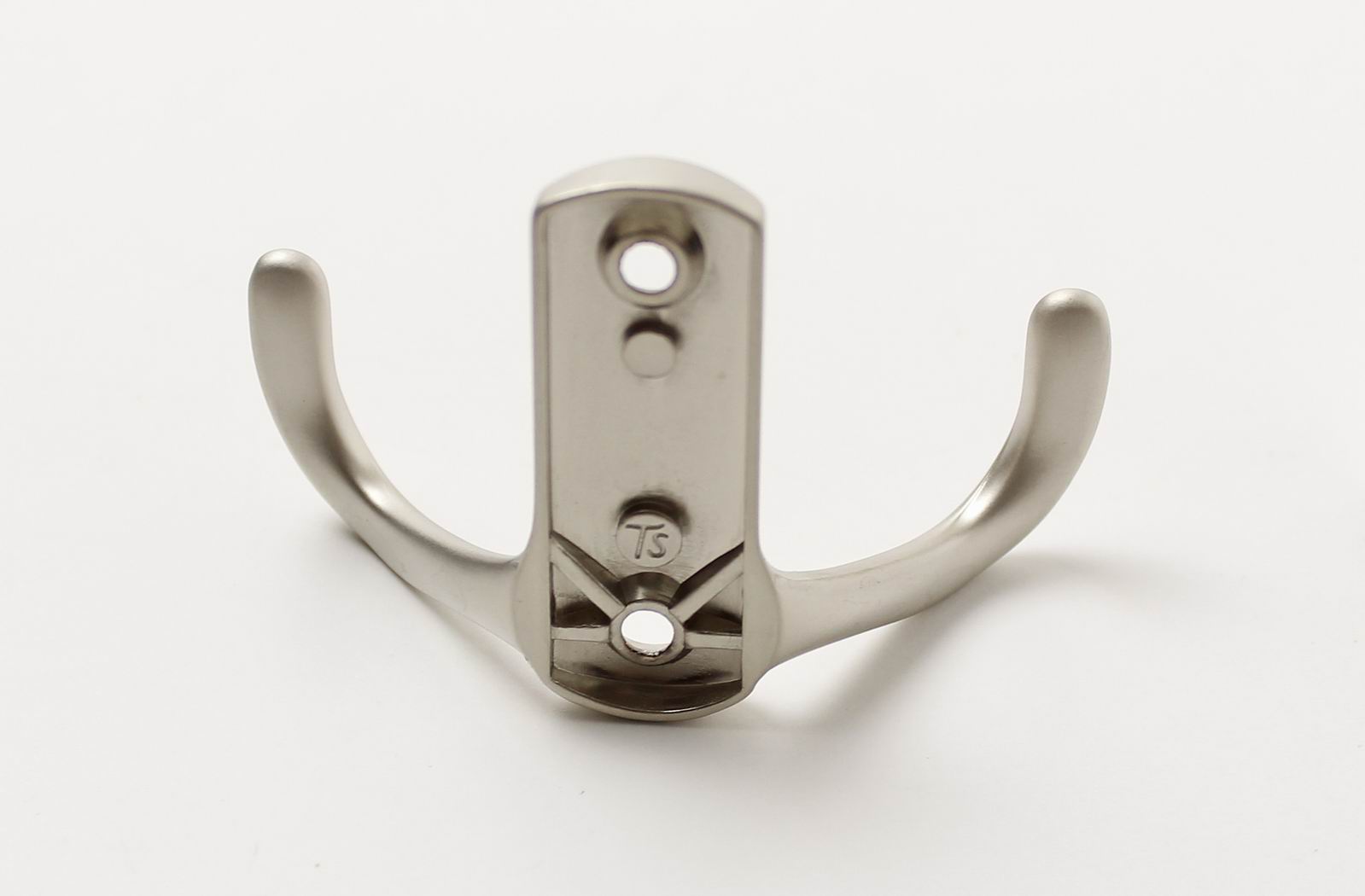 770389 dvojháček kov - satén nikl