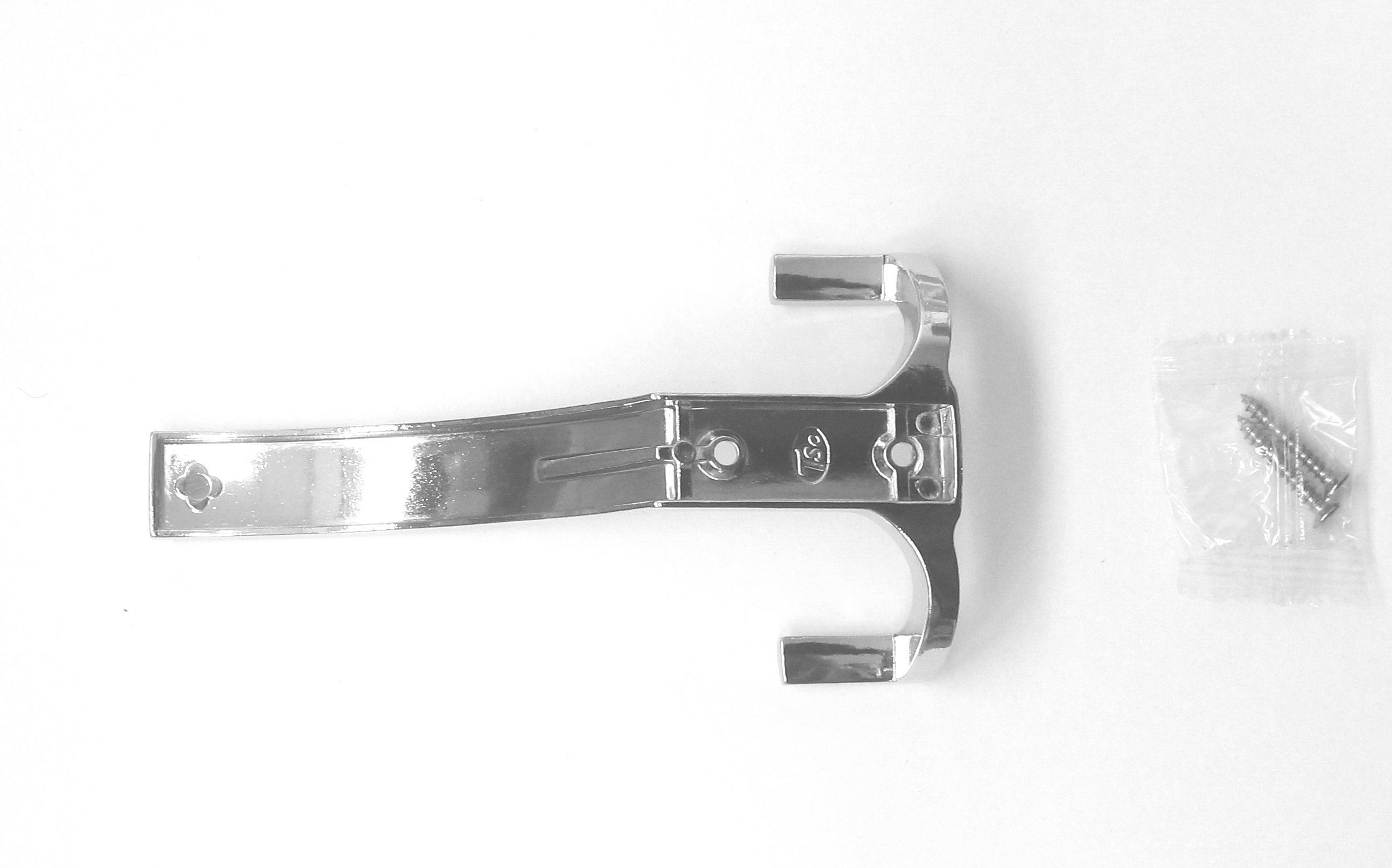 770406 věšák kov stříbrný