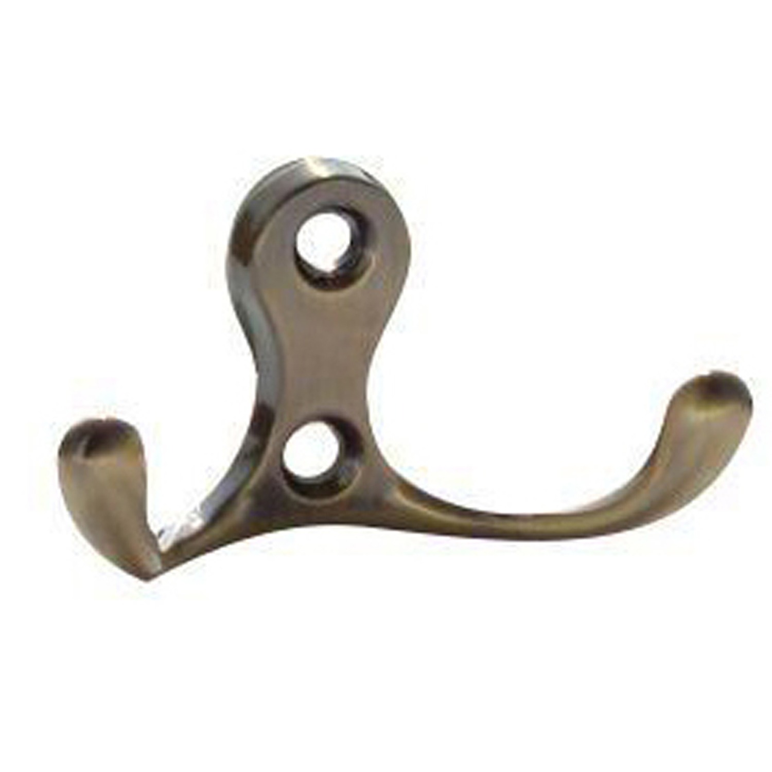 770414 dvojháček kovový stará mosaz