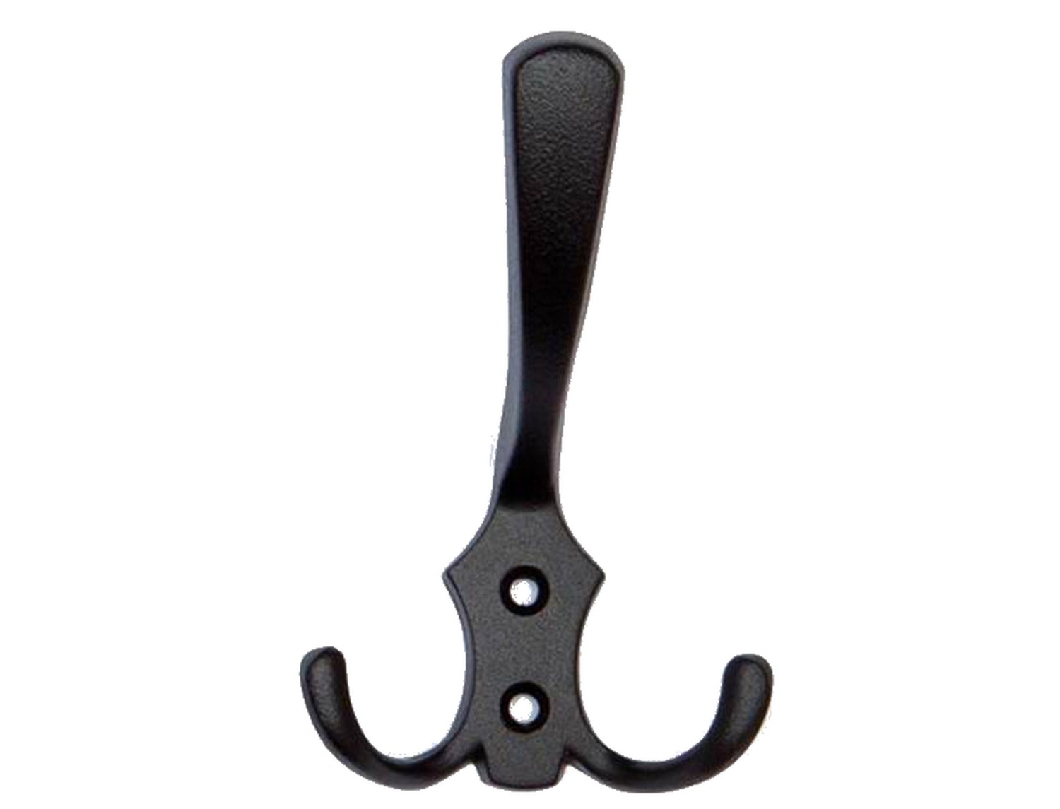 770418 věšák kov černý mat