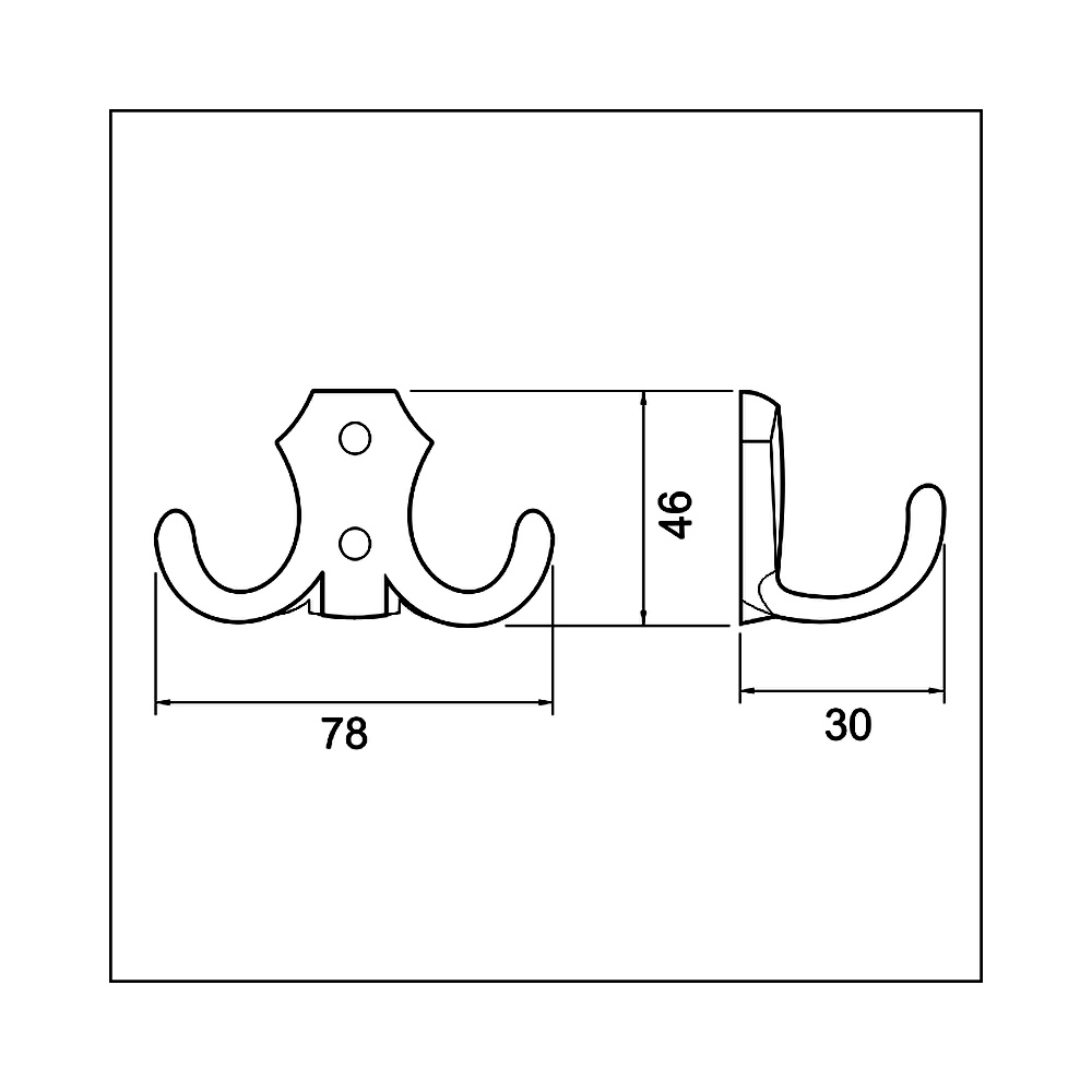 770419 dvojháček kov-černá