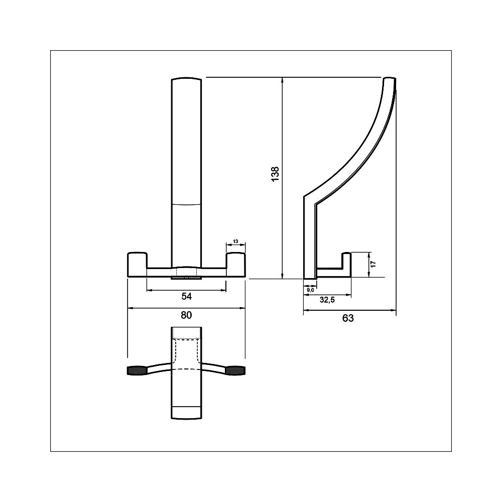 770515 věšák černý