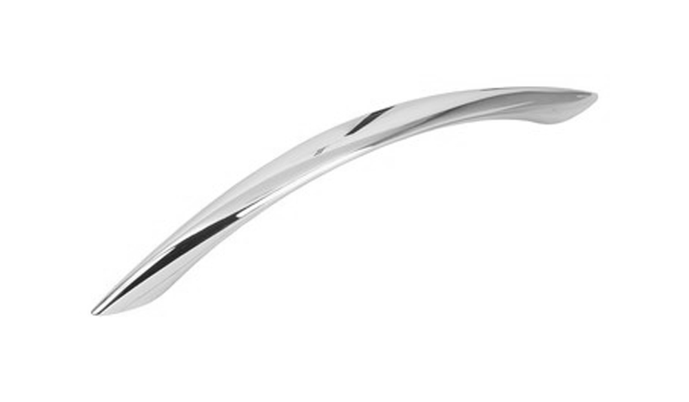 81097 úchytka kov rozteč 128mm chrom lesklý