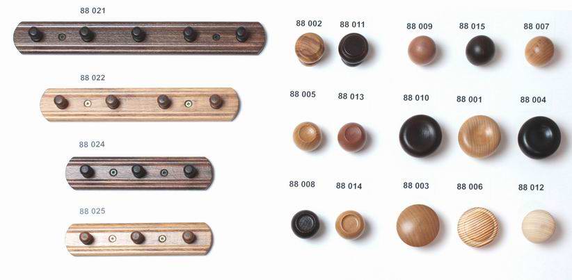 88006 knopka KD42 dřevo borovice