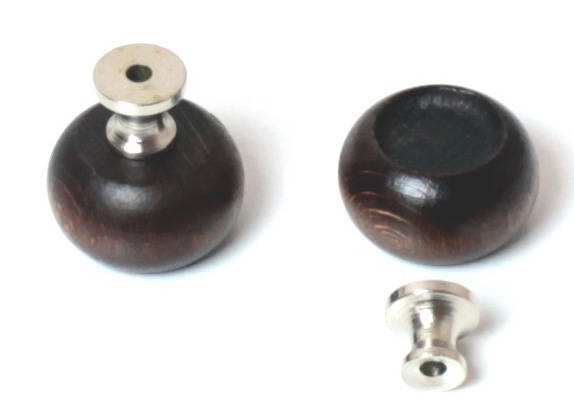 88008 knopka KD29 dřevo ořech