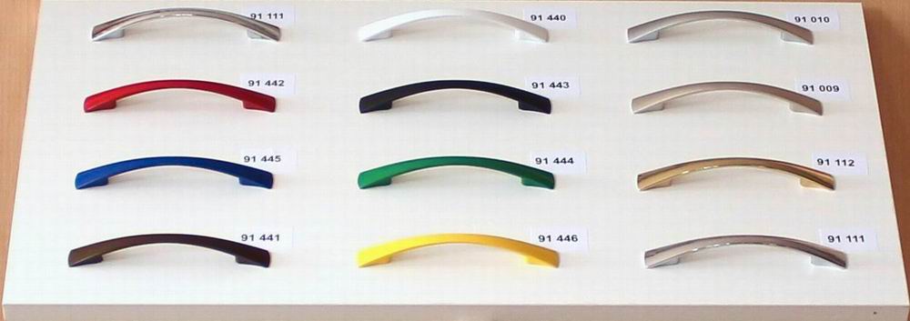 91009 knopka 40mm, křišťál lesklý chrom