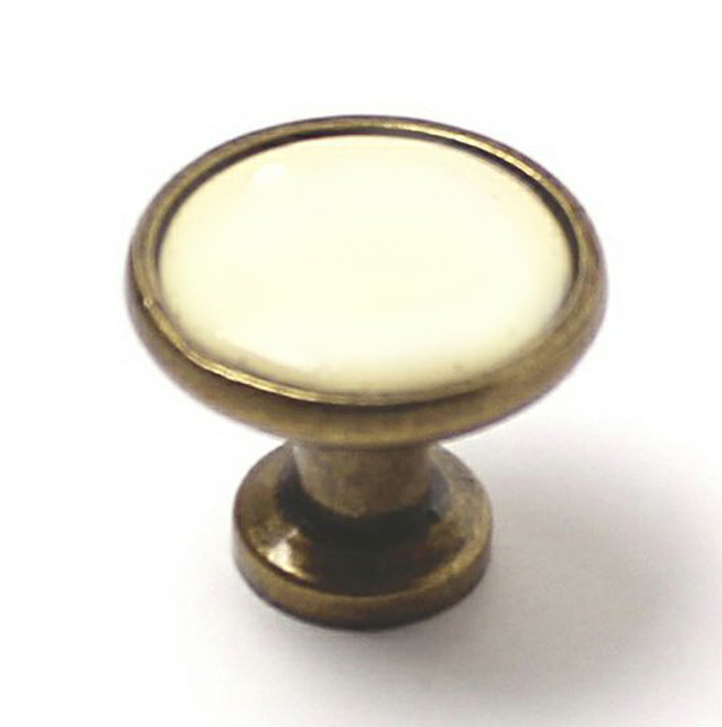 91024 knopka 30,5mm, porcelánová béžová