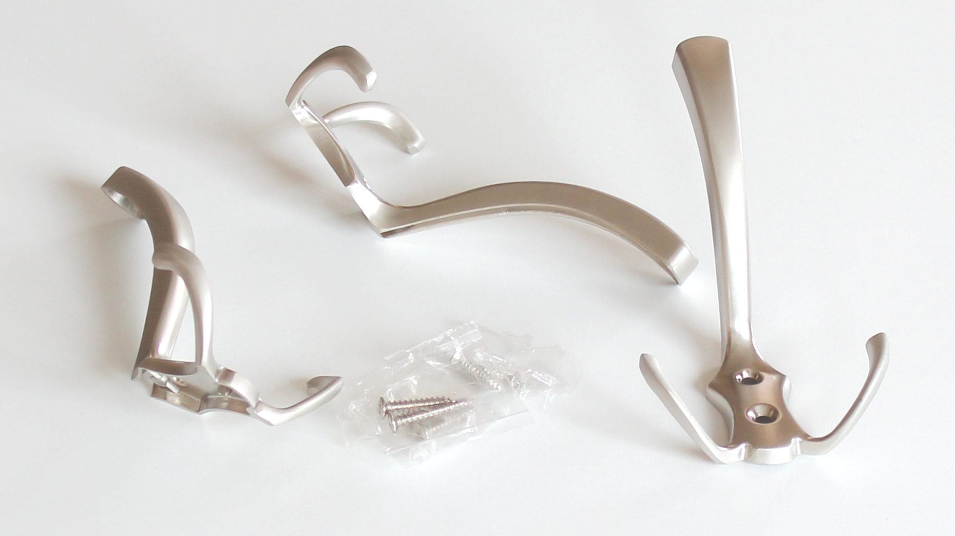 91044 věšák kloboukový satén nikl