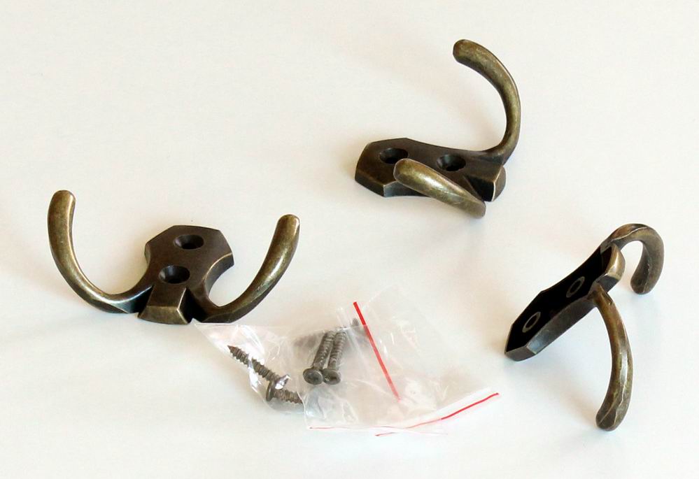 91045 dvojháček stará mosaz