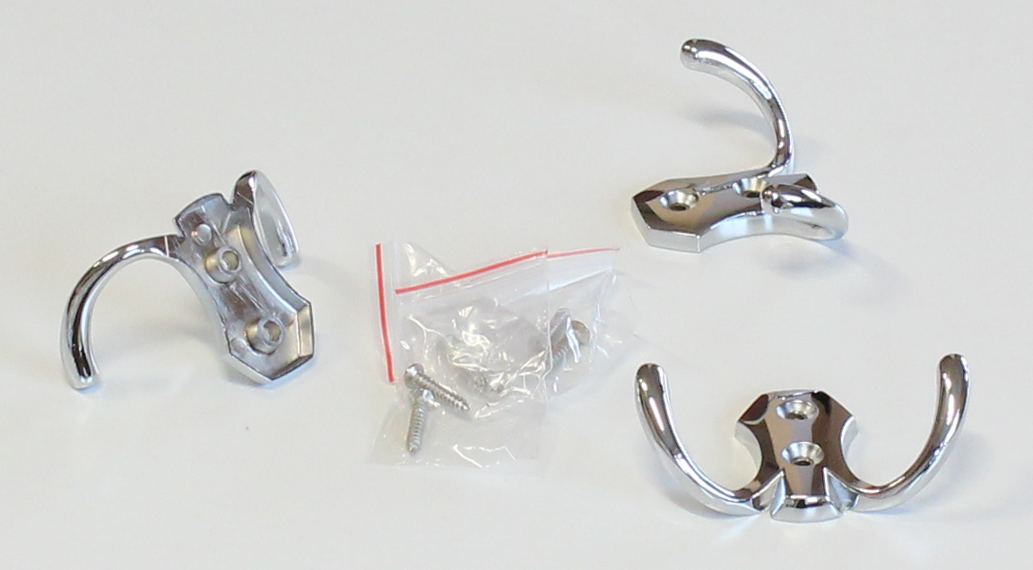 91046 dvojháček chrom lesk