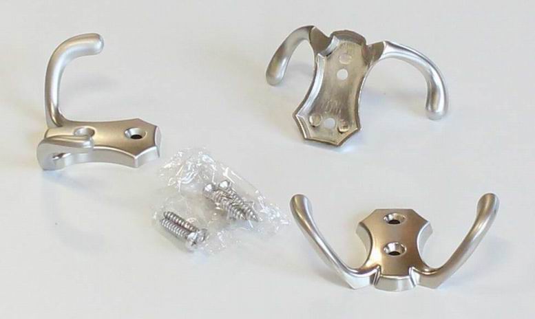 91049 dvojháček satén nikl