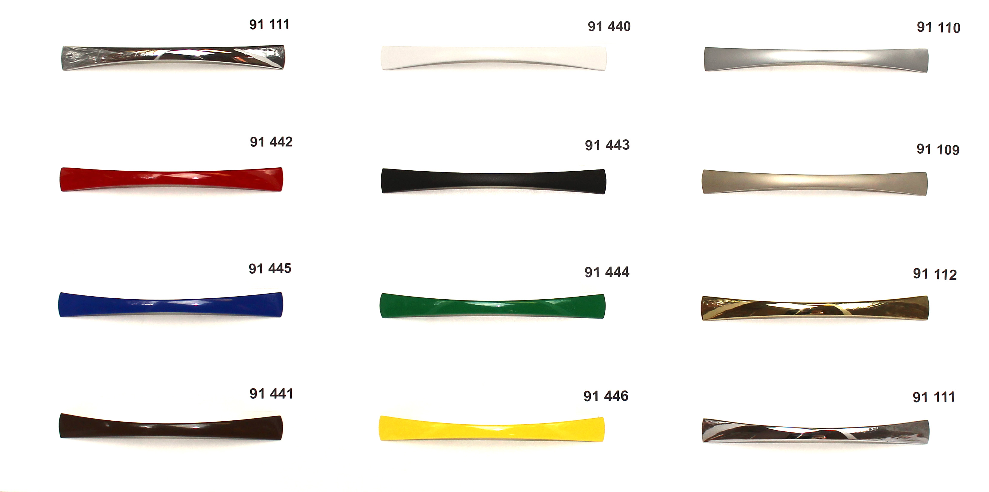 91111 úchytka U024 rozteč 96mm chrom lesk