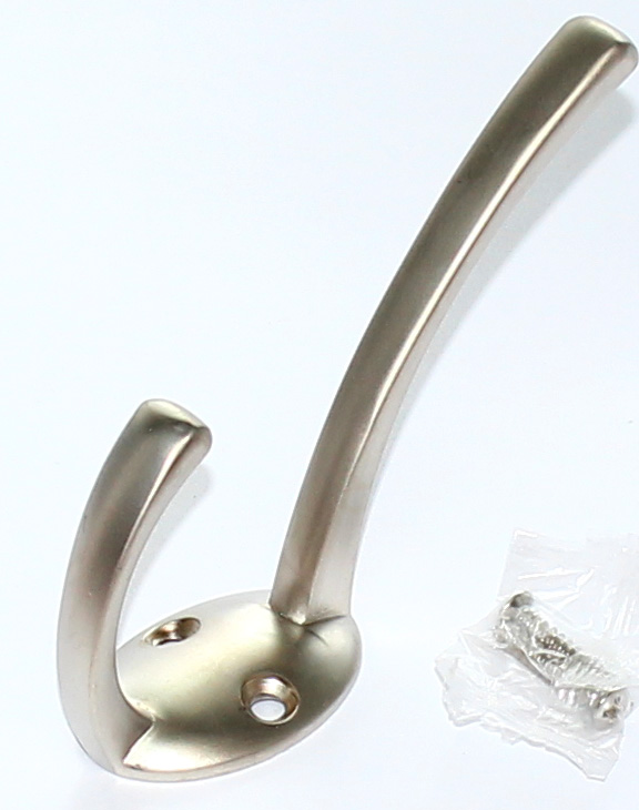 91121 věšák kloboukový satén nikl