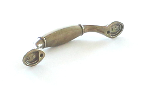 91126 úchytka rozteč 96mm porcelánbéž. kytka