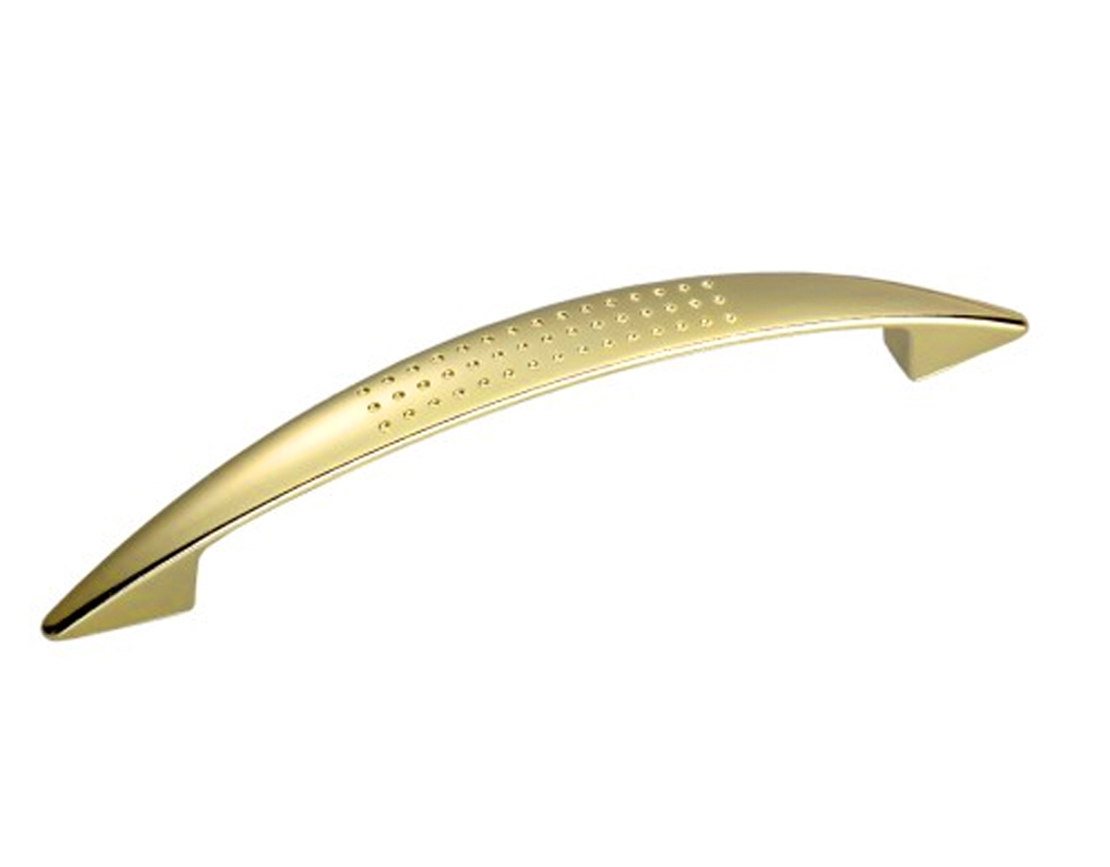 91145 úchytka U031 rozteč 128mm zlatá