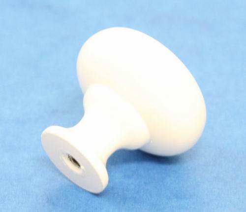 91302-Knopka kovová bílá pr.30mm