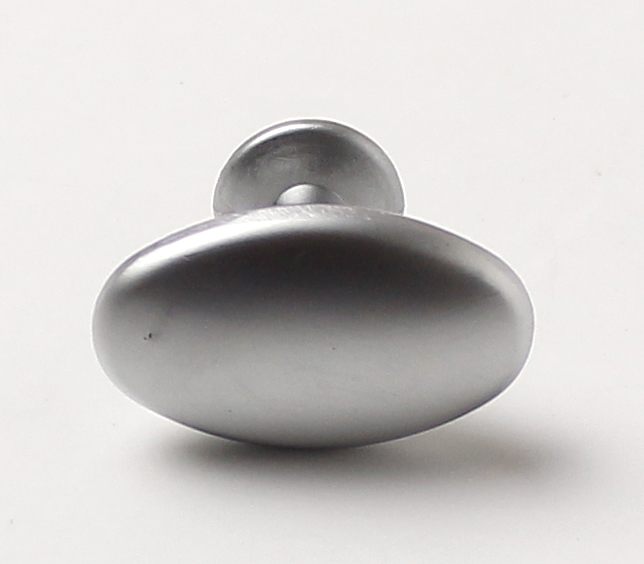 91310-knopka kovová, ovál 34x22mm, sat.chrom K35