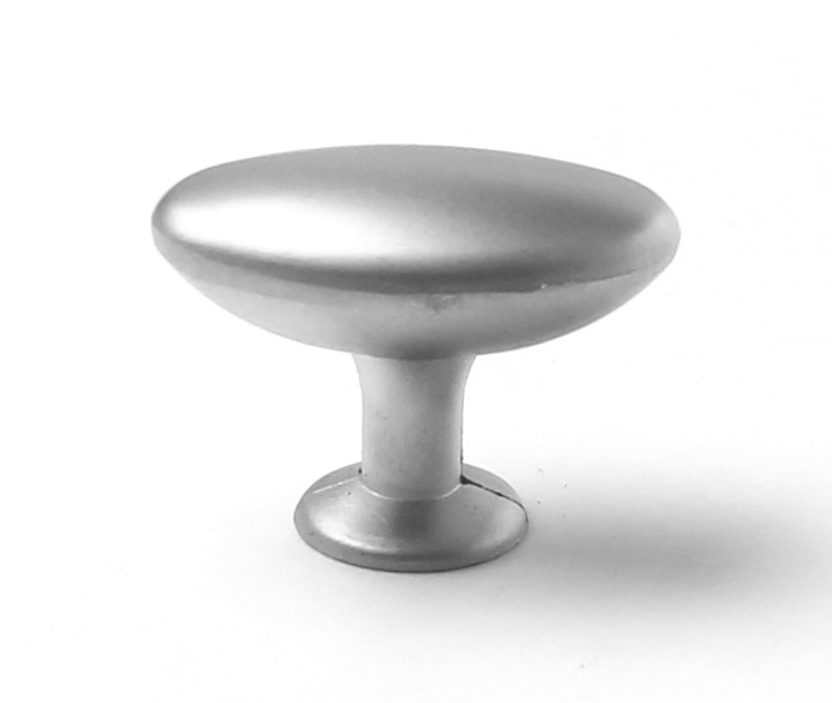 91310-knopka kovová, ovál 34x22mm, sat.chrom K35