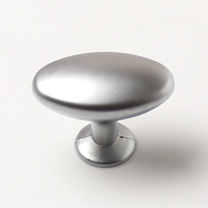 91310-knopka kovová, ovál 34x22mm, sat.chrom K35