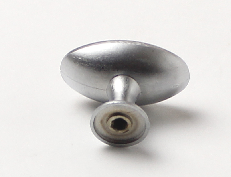 91310-knopka kovová, ovál 34x22mm, sat.chrom K35