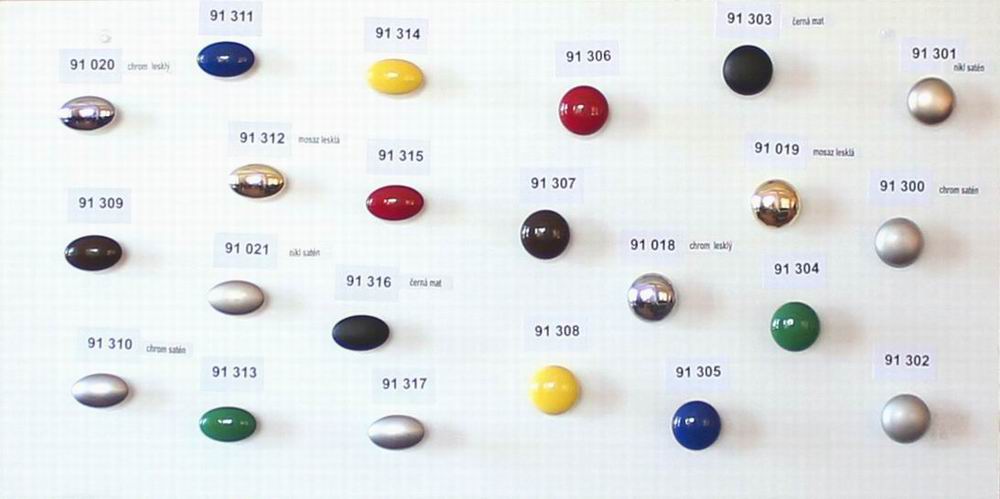 91313-knopka kovová ovál 34x22mm, zelená