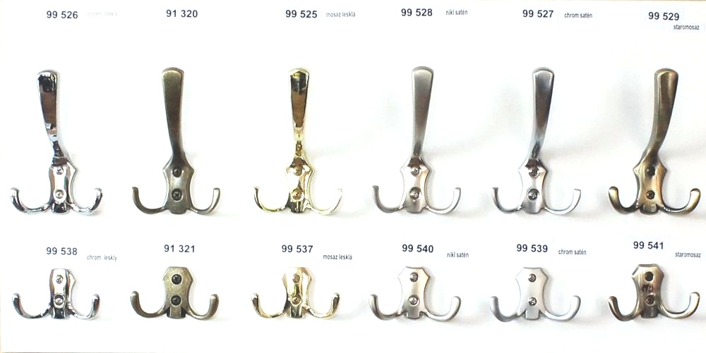 H2B. dvojháček stará mosaz