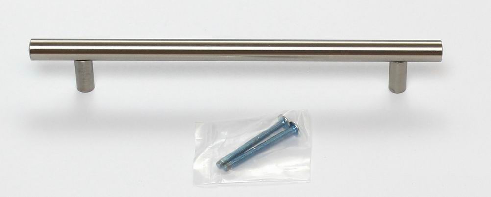 91325 úchytka  HRAZDA  rozteč 160mm broušený nikl