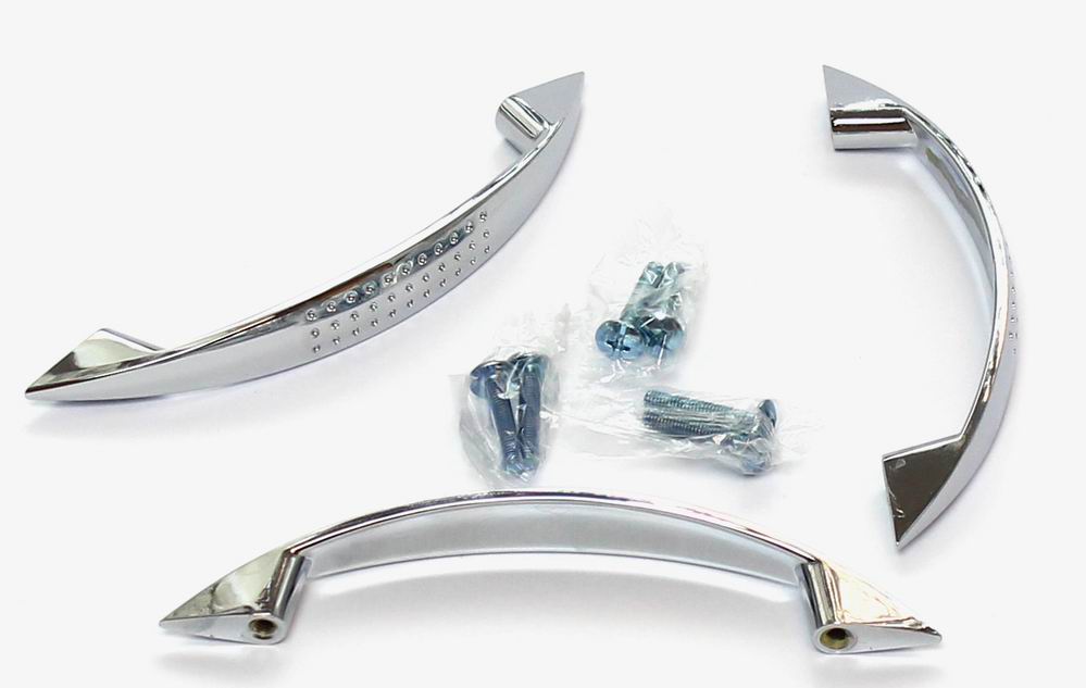 91334 úchytka U030 rozteč 96mm chrom lesk