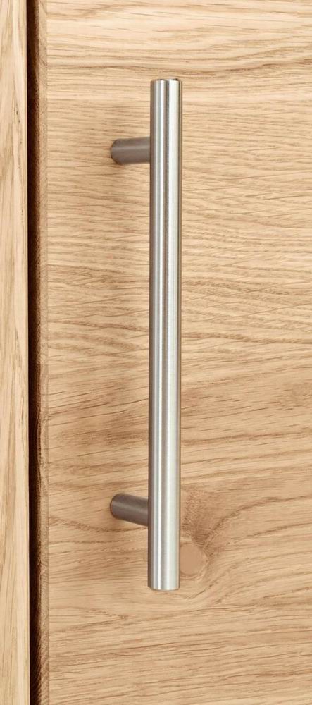 91406 úchytka HRAZDA  rozteč 192mm broušený nikl