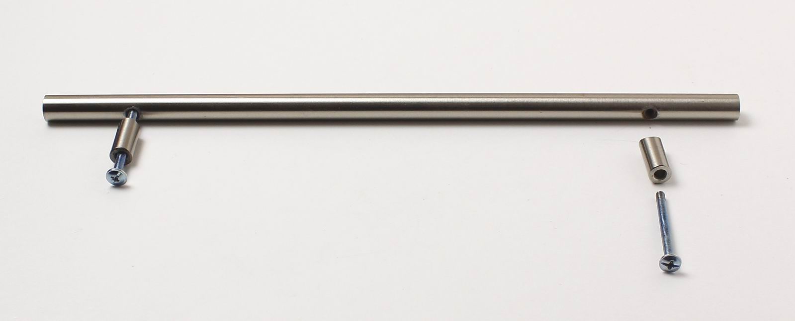 91407 úchytka HRAZDA rozteč 224mm broušený nikl