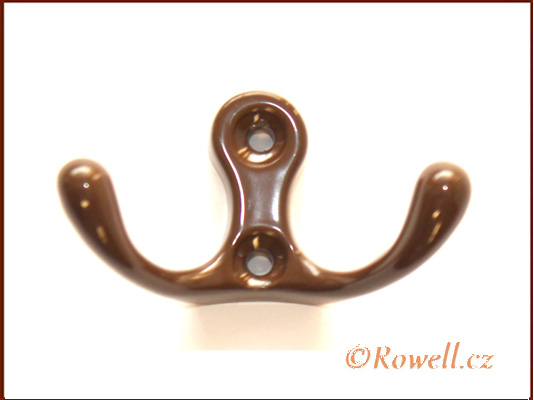 H2C háček Dvojháček - hnědá
