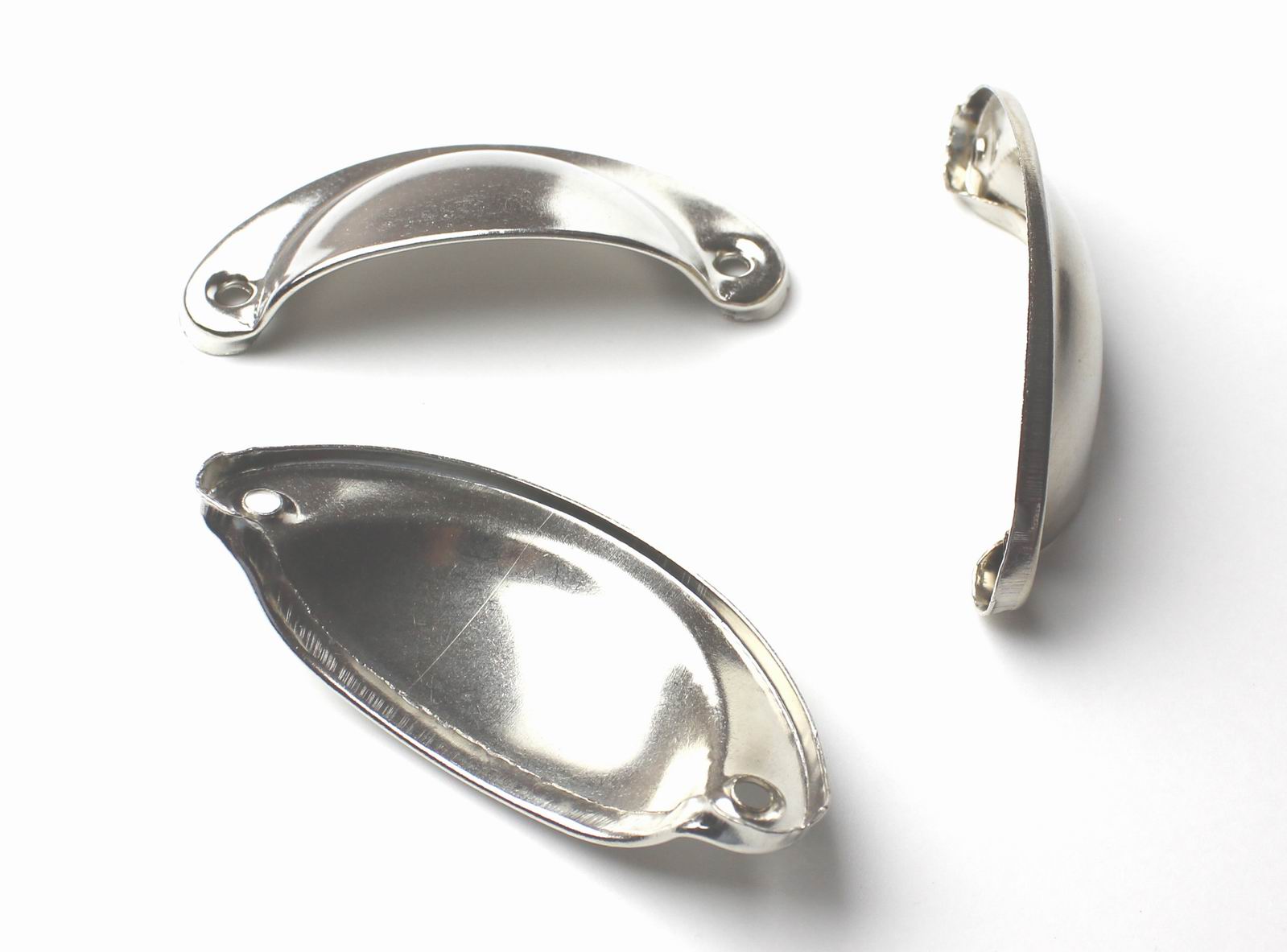 97003 - mušle kov 64mm - stříbrná