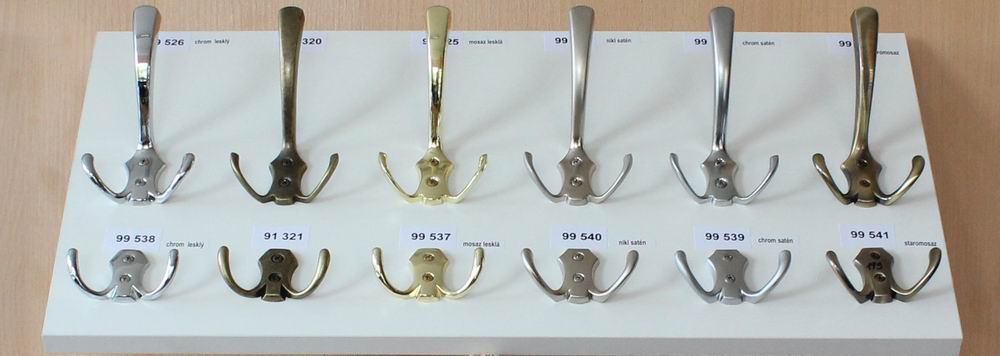 H2B. dvojháček satén chrom