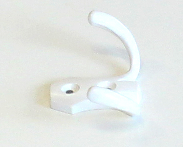 H2B háček dvojháček bílý