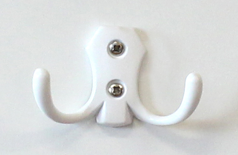 H2B háček dvojháček bílý