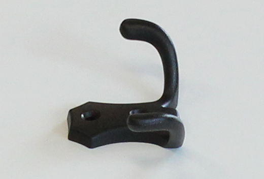 H2B háček dvojháček černý