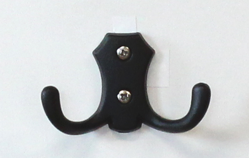 H2B háček dvojháček černý