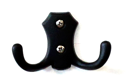 H2B háček dvojháček černý