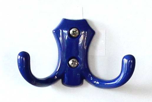 H2B háček dvojháček modrý
